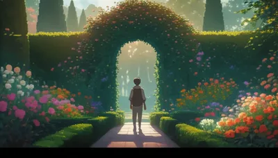 Illustration mazelike