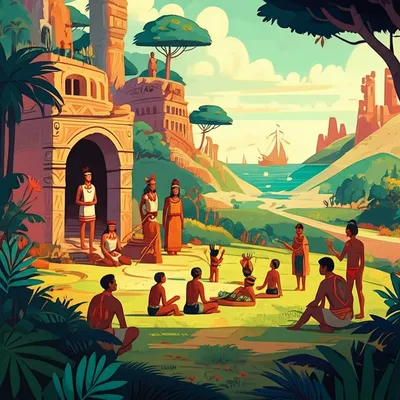 Illustration indigenous