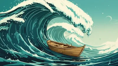 Illustration whale - Image 1