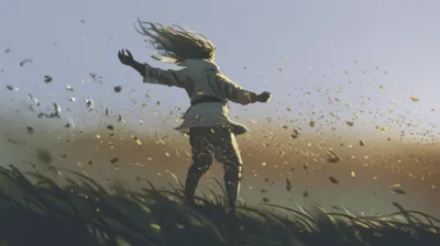 Illustration winded - Image 1