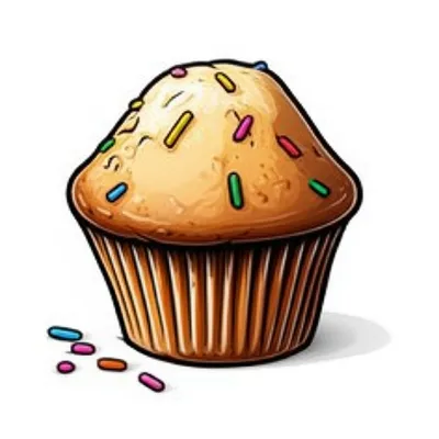 Illustration muffin - Image 1