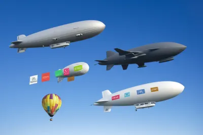 Illustration airships - Image 1