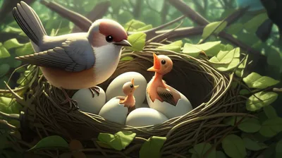 Illustration hatched - Image 1