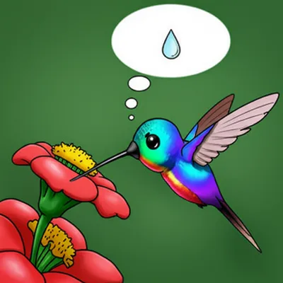 Illustration hummer - Image 1