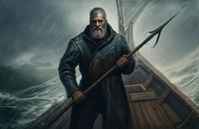 Illustration whaler - Image 1