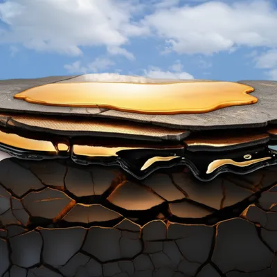 Illustration bitumen