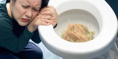 Illustration vomiting - Image 1