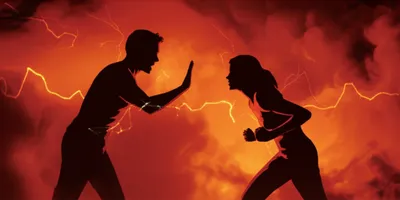 Illustration quarrelling - Image 1