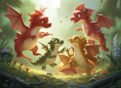 Illustration drakes - Image 1