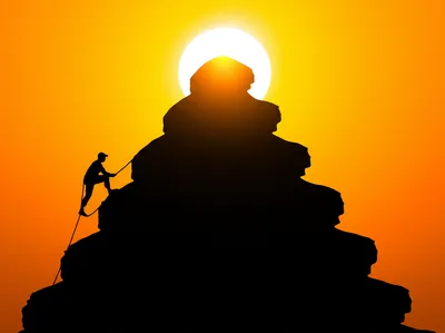 Illustration climbing - Image 1