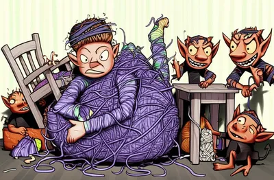 Illustration bedeviled