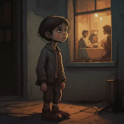 Illustration needy - Image 1