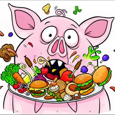 Illustration pigged - Image 1