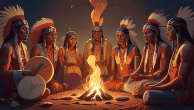 Illustration powwowed - Image 1