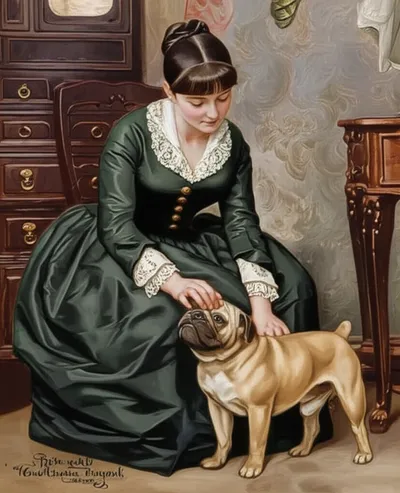 Illustration bulldog - Image 1