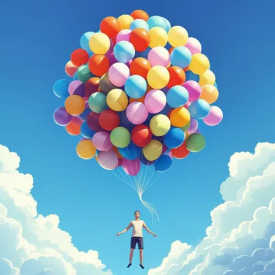 Illustration ballooned - Image 1