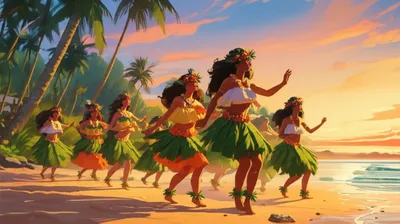 Illustration hula - Image 1