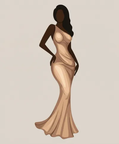 Illustration curvaceous
