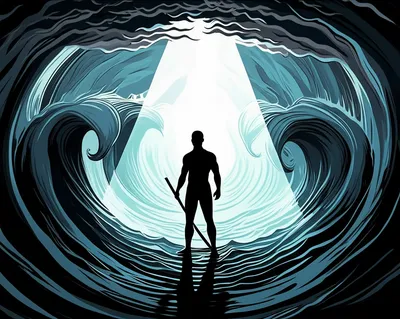 Illustration courageous