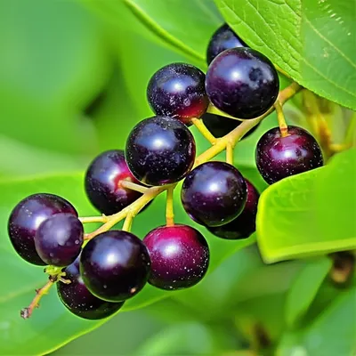 Illustration elderberries