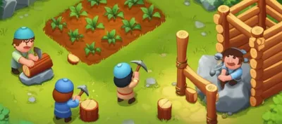 Illustration villagers - Image 1