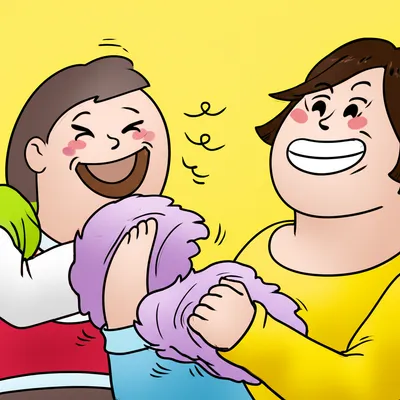 Illustration tickled - Image 1