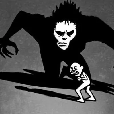 Illustration coward - Image 1