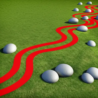 Illustration snaking