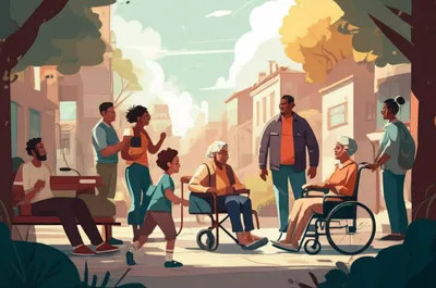 Illustration peeps - Image 1