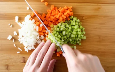 Illustration chopping