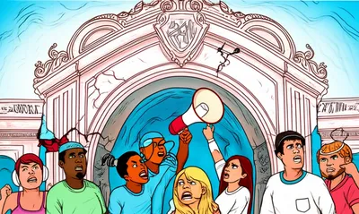 Illustration decrying - Image 1