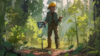 Illustration foresters