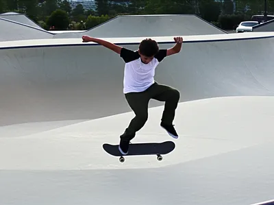 Illustration skateboarding