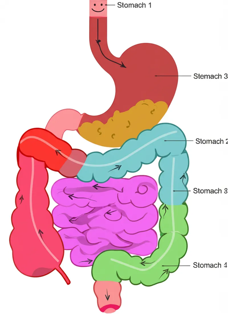 Hình ảnh minh họa cho từ "intestine" - Ruột, lòng.
