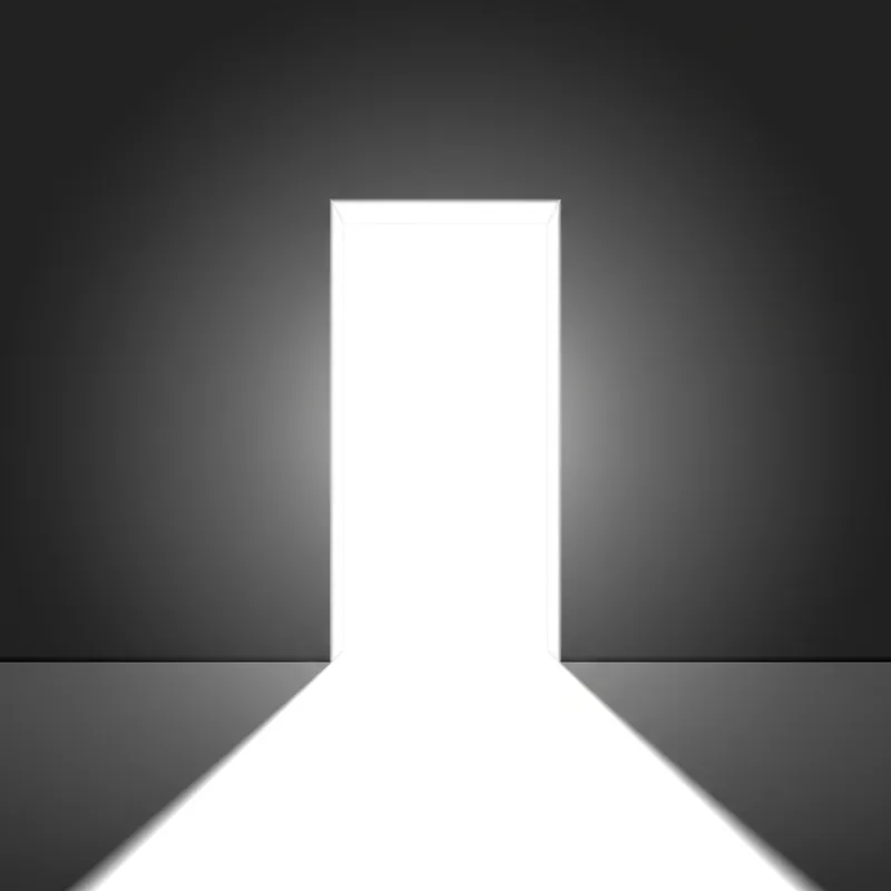 توضيح مرئي للكلمة "doorway" - مدخل، باب