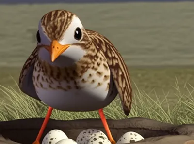 Illustration killdeer - Image 1