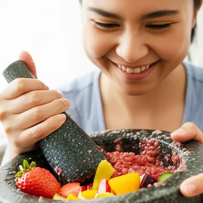 Illustration masticating - Image 1