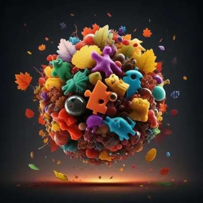 Illustration agglomerate - Image 1