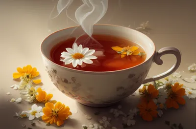 Illustration chamomile - Image 1