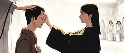 Illustration professing