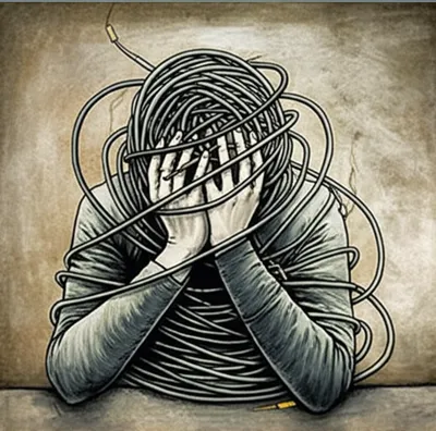 Illustration knotted - Image 1