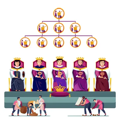 Illustration aristocracy