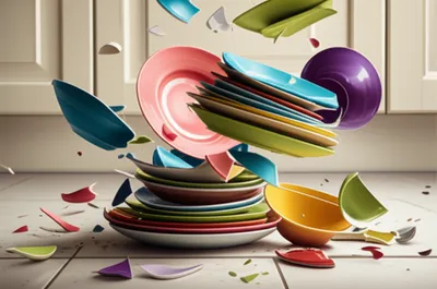 Illustration clattered - Image 1