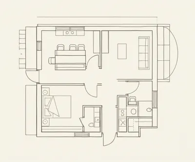 Illustration floorplan