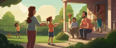 Illustration neighbors - Image 1