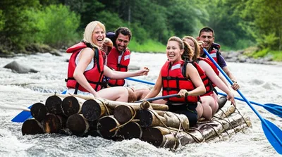 Illustration rafting - Image 1