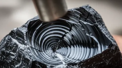 Illustration conchoidal - Image 1