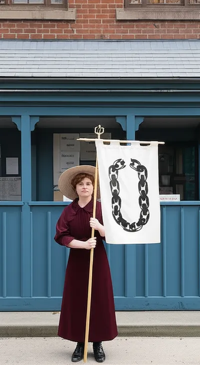 Illustration suffragettes