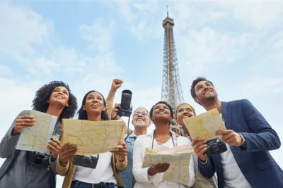 Illustration sightseeing