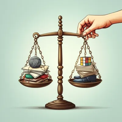 Illustration dispose - Image 1